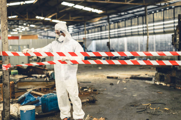 Professional Biohazard technician working in Springfield, MO